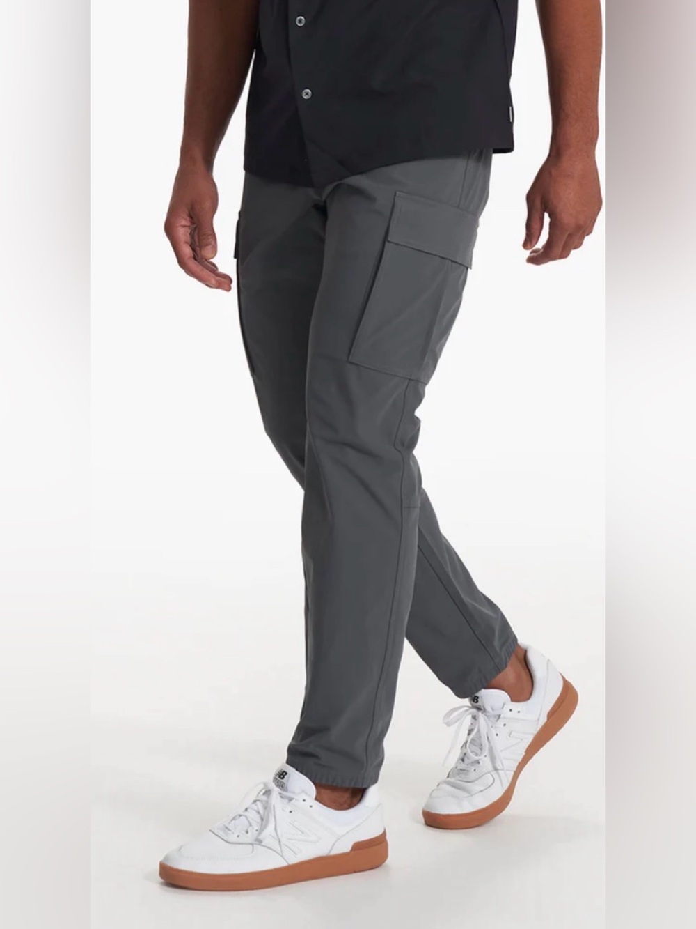 Vuori Meta Cargo Jogger Gray 33 EUC